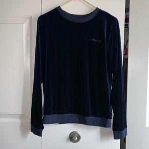 Adidas Velour sweatshirt